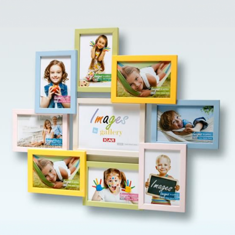 Holzrahmen Galerie MULTI COLOR 91 Farben mischen